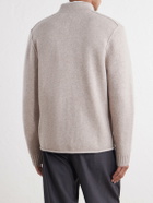 James Perse - Cashmere Zip-Up Cardigan - Neutrals