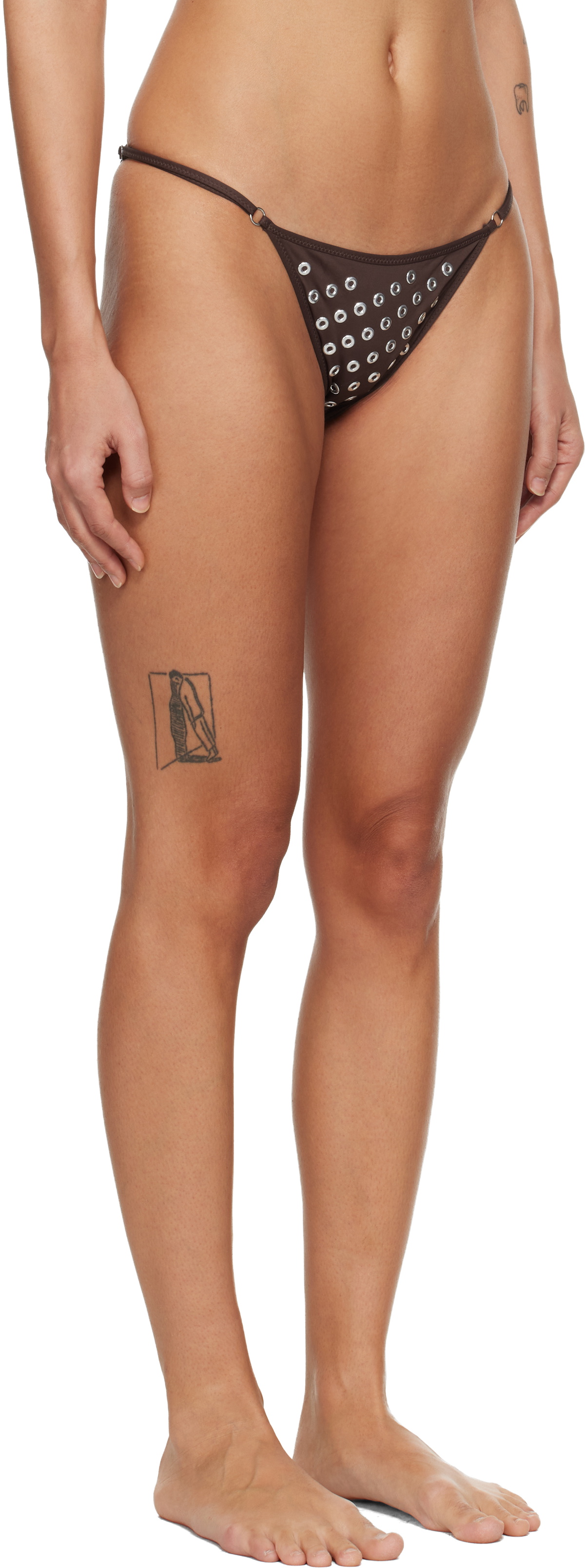 Gimaguas Brown Emily Bikini Bottom