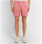 J.Crew - Dock Garment-Dyed Stretch-Cotton Drawstring Shorts - Pink