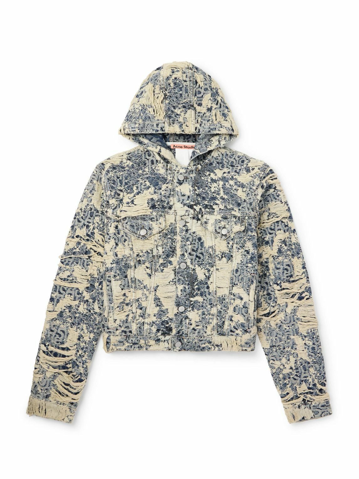 Acne Studios Multicolor Hooded Jacket Acne Studios