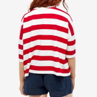 L.F. Markey Women's Winston T-Shirt in Red Stripe