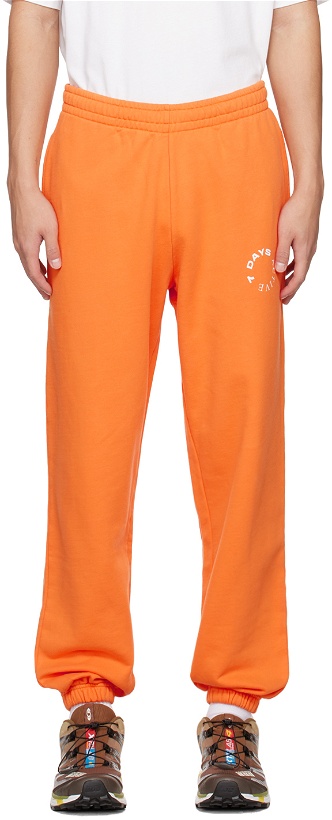 Photo: 7 DAYS Active Orange Monday Lounge Pants