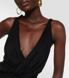 Christopher Esber Draped silk top