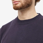 Wood Wood Men's Beckett Lambswool Crew Knit in Navy