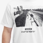 Neighborhood Men's x Osamu Nagahama 4 T-Shirt in White