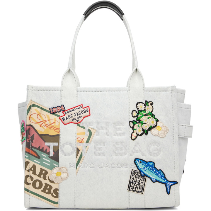 Photo: Marc Jacobs Blue 'The Camp Patchwork Denim Large' Tote