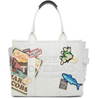 Marc Jacobs Blue 'The Camp Patchwork Denim Large' Tote