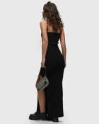 Misbhv Knitted Seamless Maxi Dress With Slit Black - Womens - Dresses