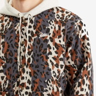 Patta Men's City Leopard Reversible Bomber Jacket in Multi