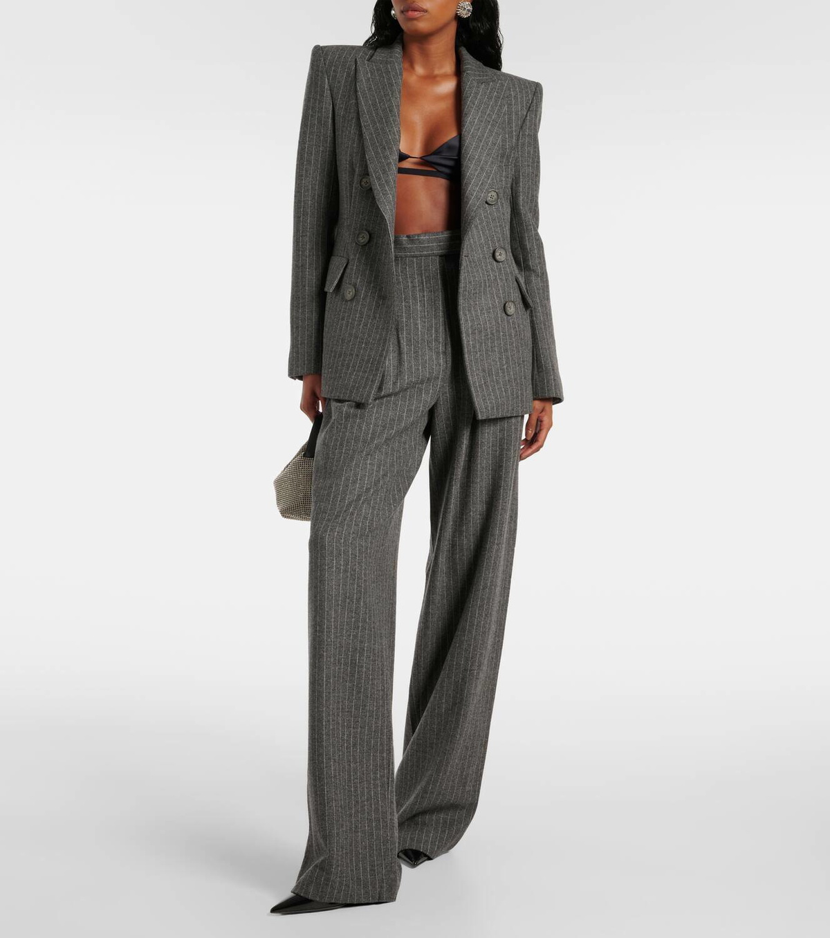 Alex Perry Pinstripe blazer