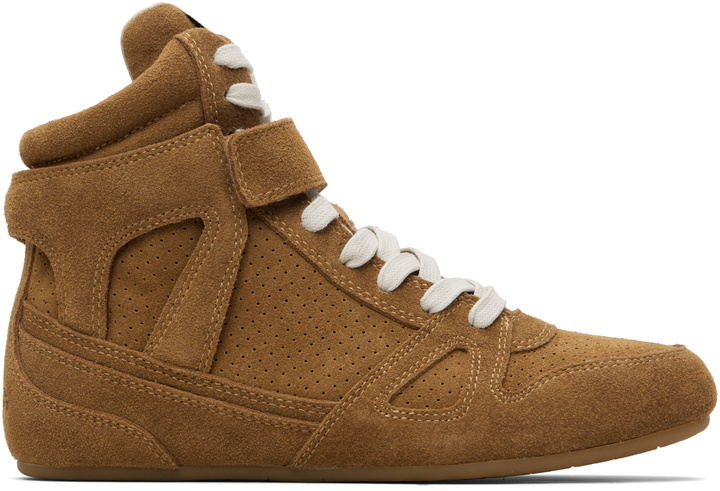 Photo: Isabel Marant Brown Senny High Sneakers