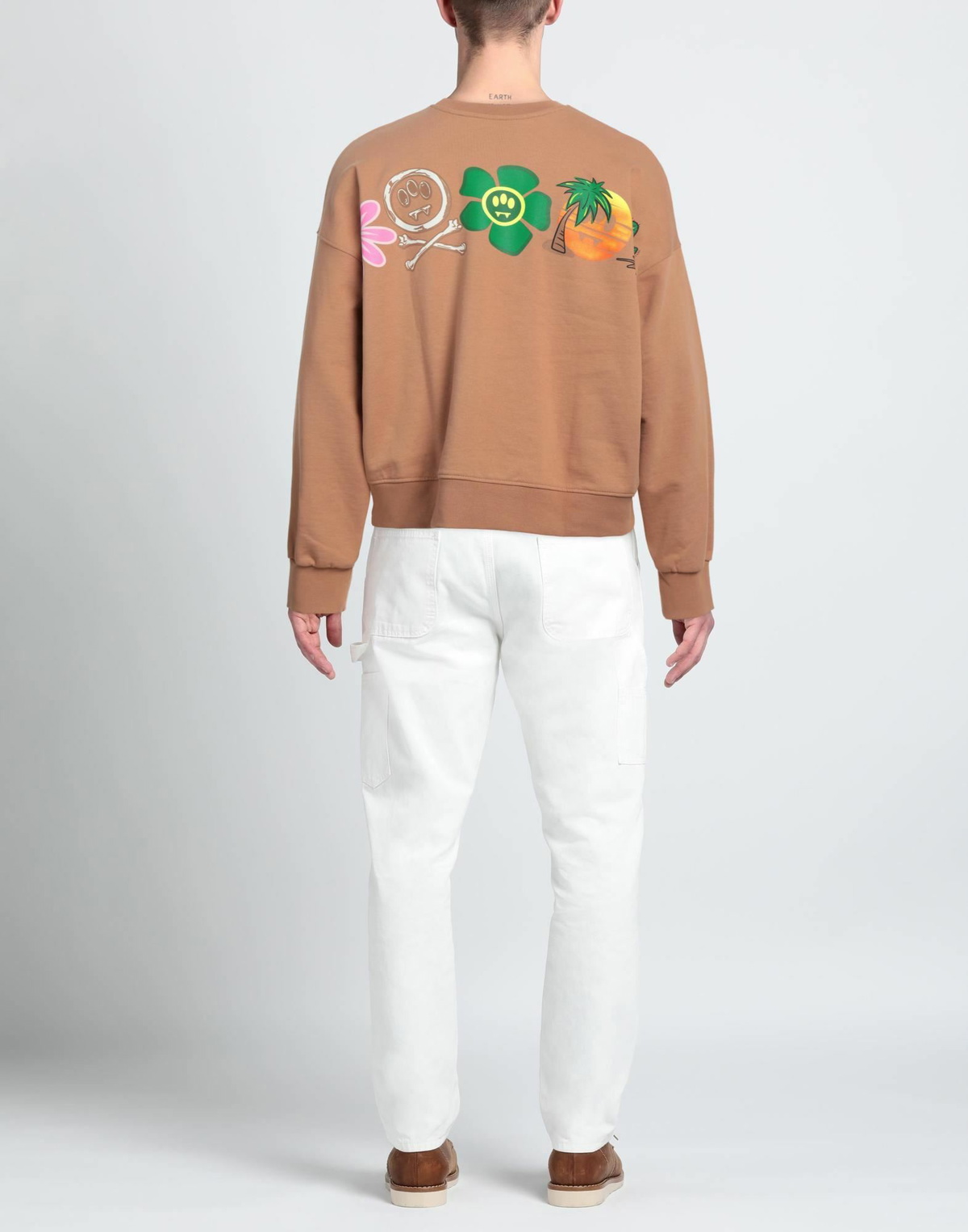 Barrow Mens Sweatshirt Camel