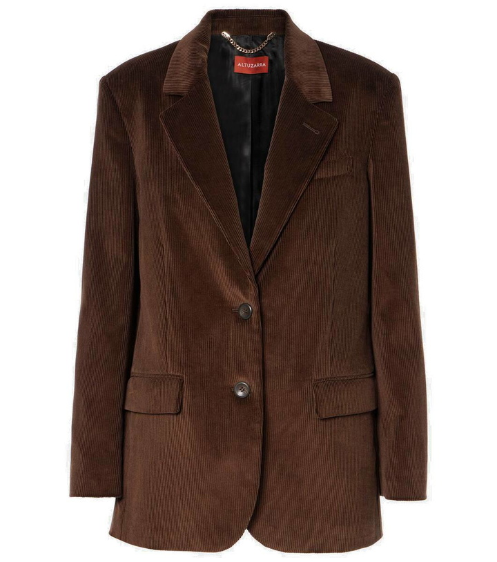 Photo: Altuzarra Jules cotton corduroy blazer