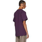 Noah NYC Purple Logo T-Shirt