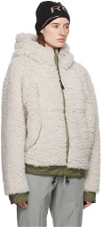 ROA Off-White Heavy Furry Jacket
