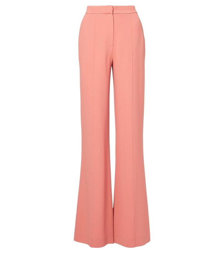 Photo: Elie Saab High-rise cady flared pants