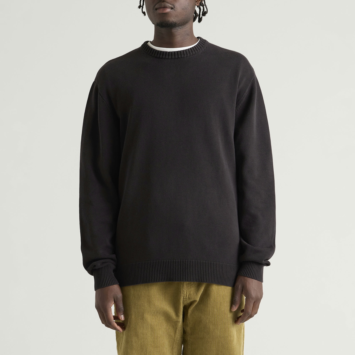 Gramicci Men's Cotton Knit in Charcoal
