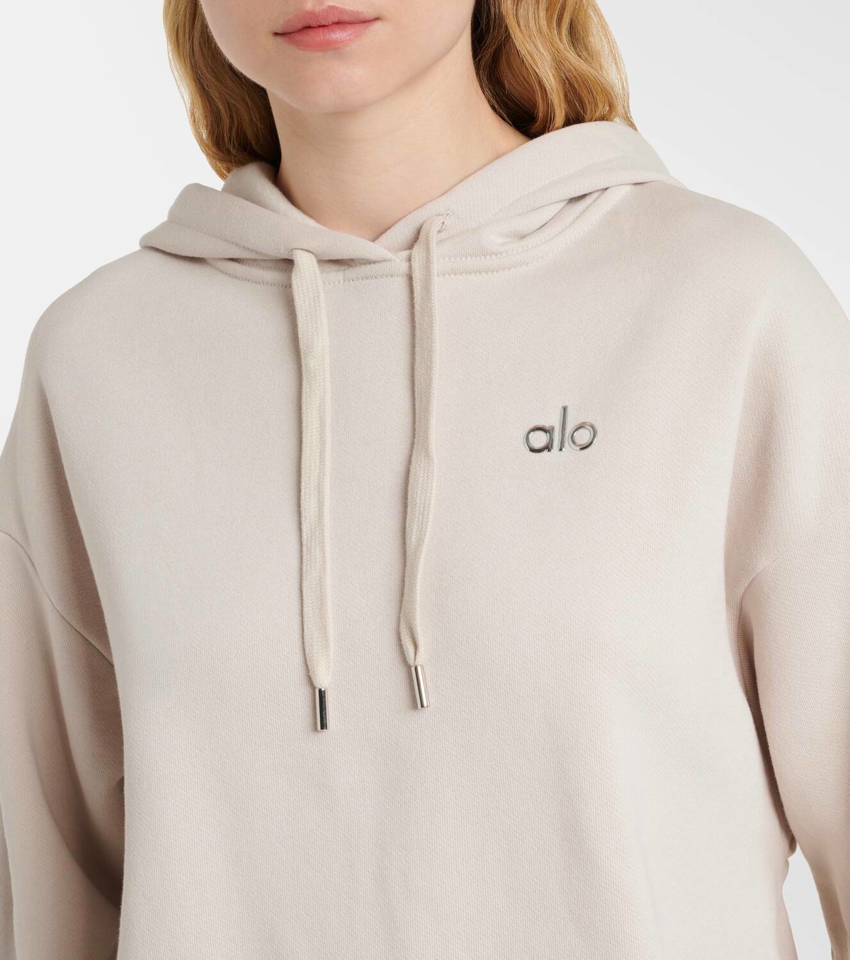 Sweat-shirt à capuche accolade - Alo Yoga - Femme