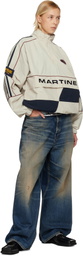 Martine Rose Beige Hockey Pullover Jacket