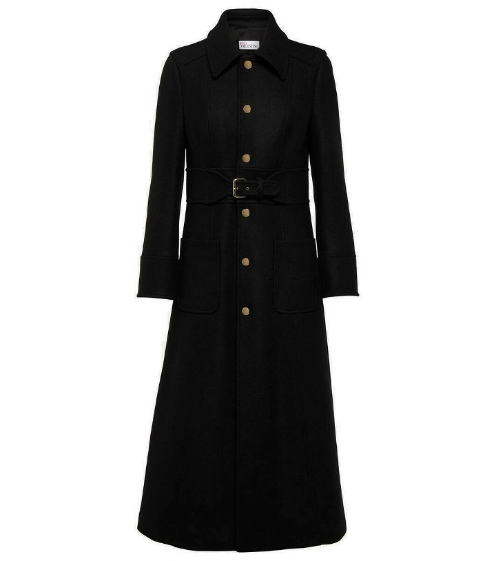 Photo: REDValentino Single-breasted wool-blend coat
