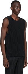Homme Plissé Issey Miyake Black Monthly Color January Tank Top
