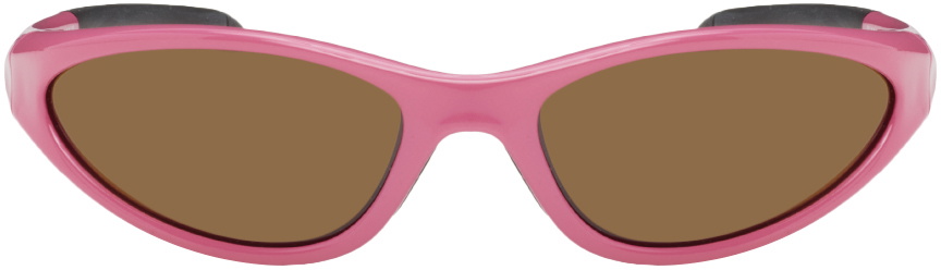 Marine Serre Pink Vuarnet Edition Injected Visionizer Sunglasses