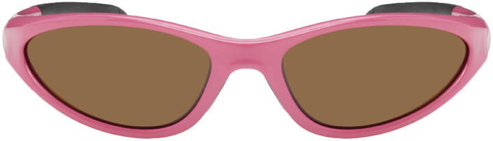 Photo: Marine Serre Pink Vuarnet Edition Injected Visionizer Sunglasses