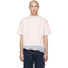 Marni Pink and Grey Jersey T-Shirt