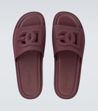 Dolce&Gabbana DG rubber slides