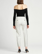Peserico Icon 4718 Womens Pants in Off white