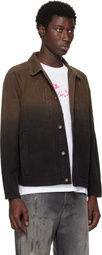 Dime Brown Dipped Chore Jacket