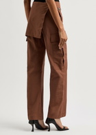 Paris Georgia Elliot Layered Shell Trousers Terracotta