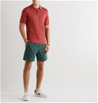 Sunspel - Slim-Fit Sea Island Cotton Polo Shirt - Red