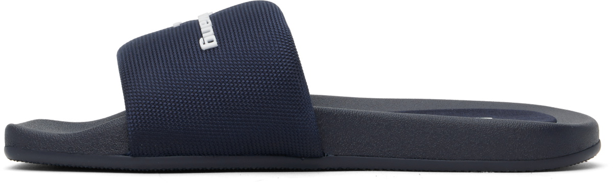 Alexander Wang Navy AW Pool Slides