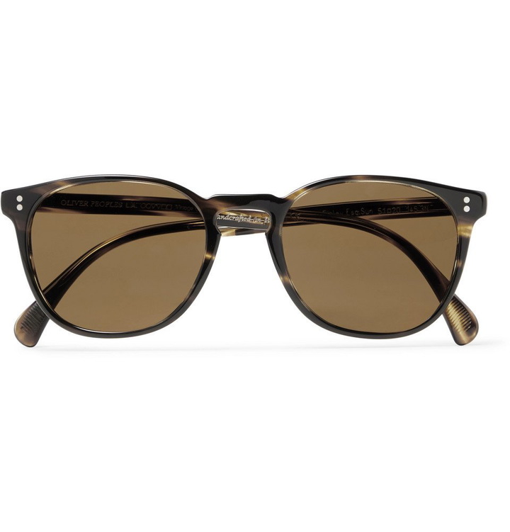 Photo: Oliver Peoples - Finley Esq. D-Frame Tortoiseshell Acetate Sunglasses - Tortoiseshell