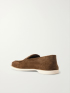 John Lobb - Pace Suede Loafers - Brown