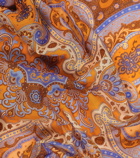 Zimmermann Paisley cotton and silk scarf