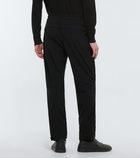 Zegna - Belted straight pants