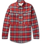 Fear of God - Checked Cotton-Flannel Overshirt - Red