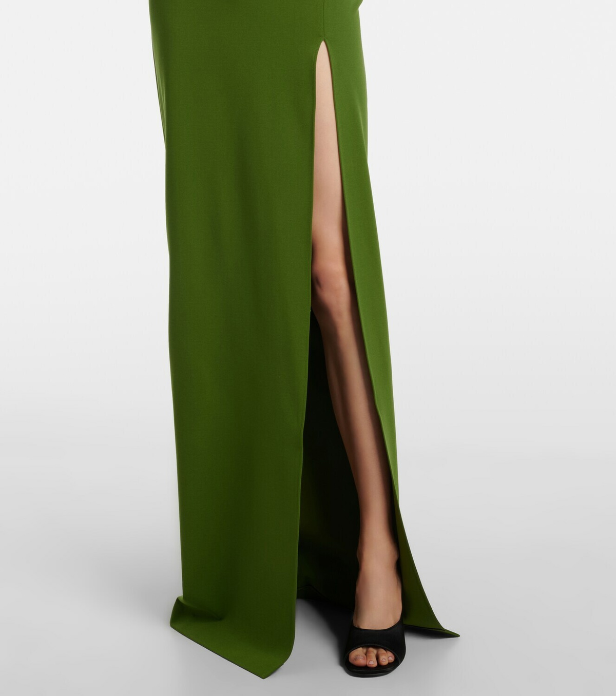 The Attico Asymmetric gown
