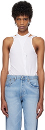 Bless White Twintank Tank Top