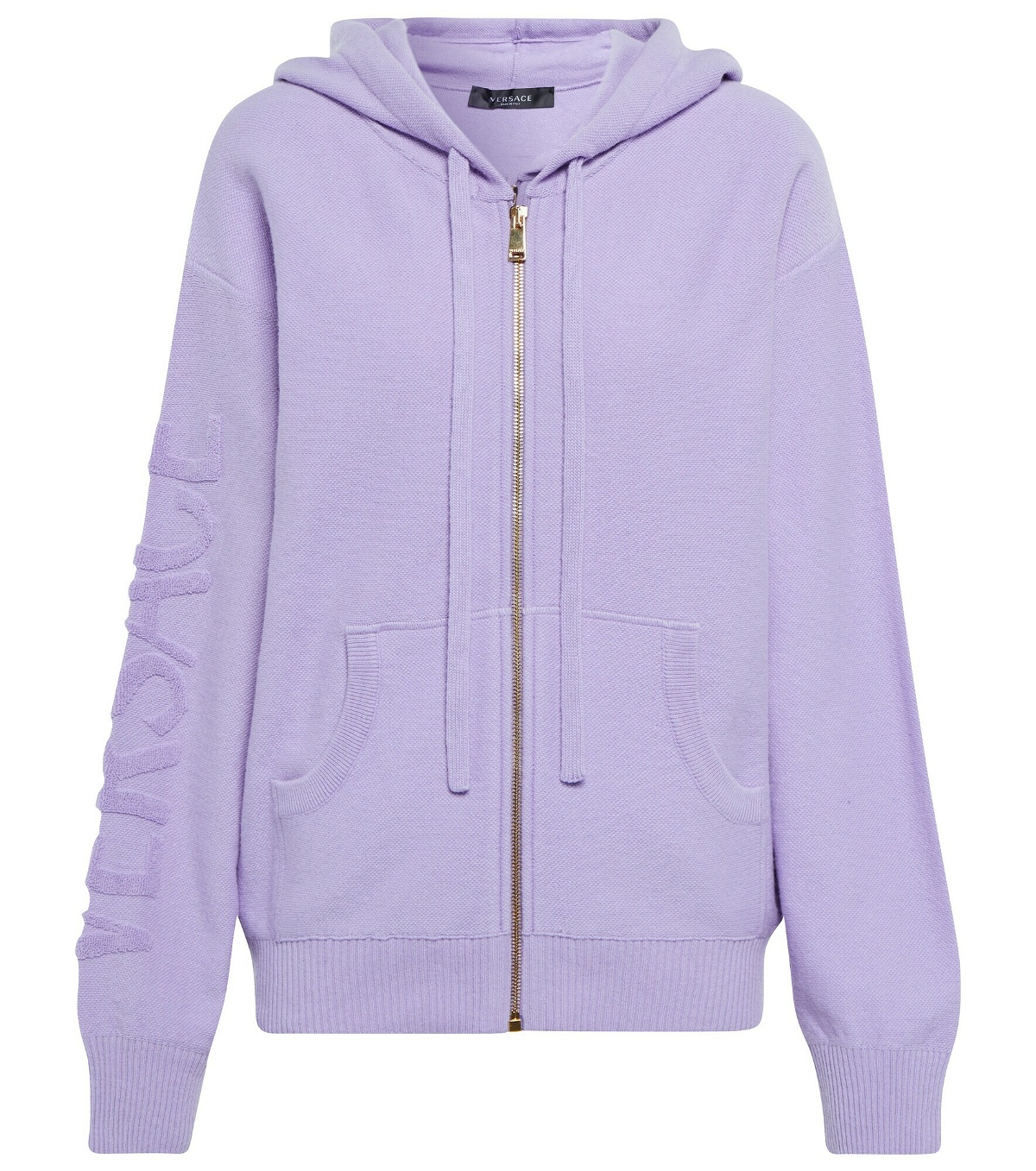 Versace - Wool and cashmere hoodie Versace