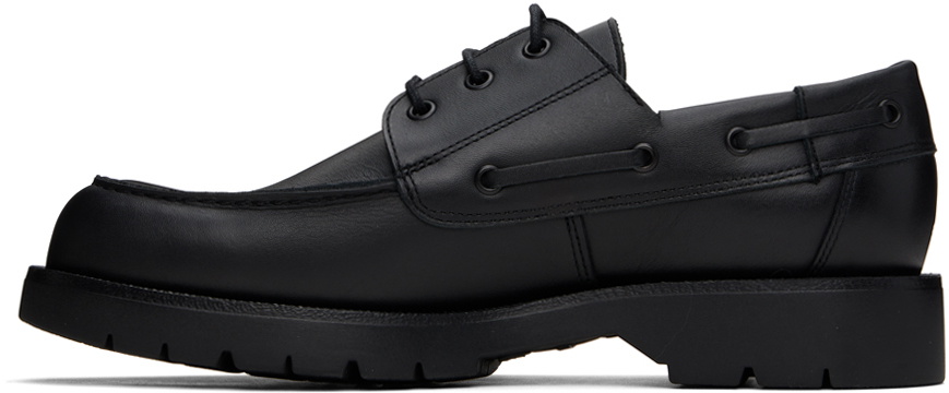 KLEMAN Black Donato Boat Shoes