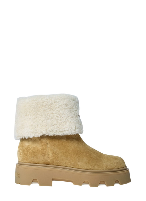Photo: Moncler Aurea Suede Ankle Boots
