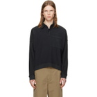 Citizens of Humanity Black Rugby Polo