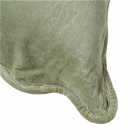 The Conran Shop Velvet Scallop Cushion Cover in Green 