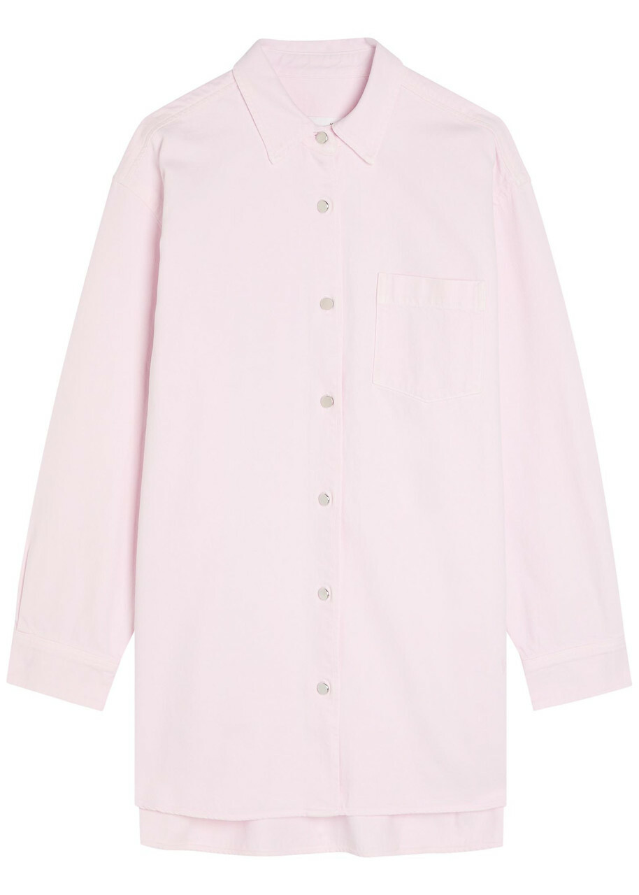 Agolde X Maria Mcmanus Denim Shirt Pink