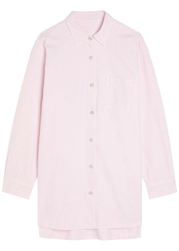 Photo: Agolde X Maria Mcmanus Denim Shirt Pink