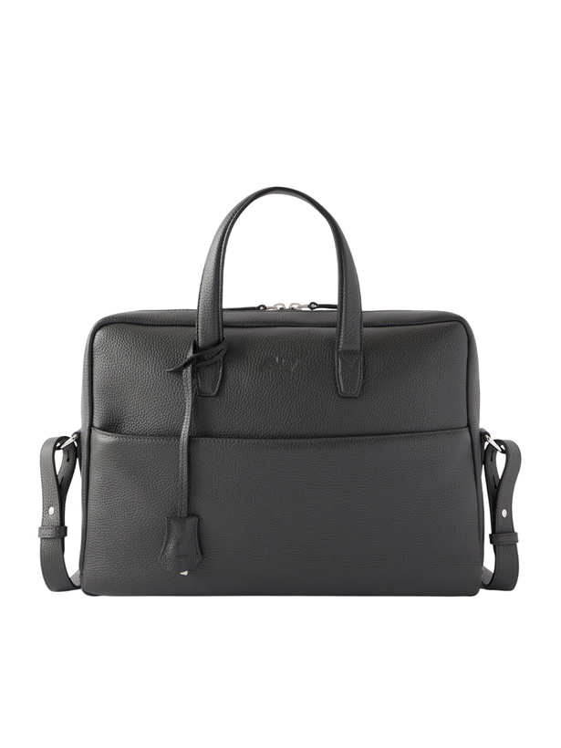 Photo: Brioni - Full-Grain Leather Briefcase - Gray