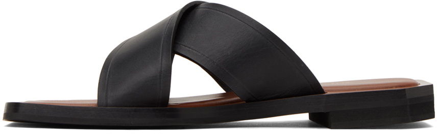 Wales Bonner Black Promise Sandals